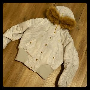 Super cute SouthPole cinched waist coat